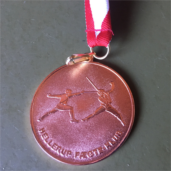 Bronzemedalje, fægtning.